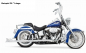 Preview: FULL EXHAUST SYSTEM 2-2THRUE DUAL FISHTAIL FOR SOFTAIL  MY  99-17 - EU APPROVED
