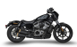 Preview: ABGASANLAGE  2-1-2 ANLAGE "ERAZOR" BLACK / SS STEEL FÜR SPORTSTER NIGHTSTER 975  MIT EG ABE  EURO 5