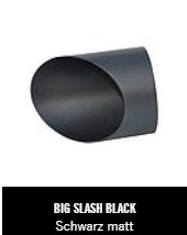 BIG SLASH MATT BLACK