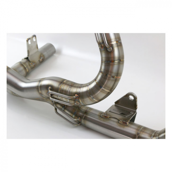 Kodlin Dresser Duals crossover head pipes. SS Steel M 8 Touring 18-23