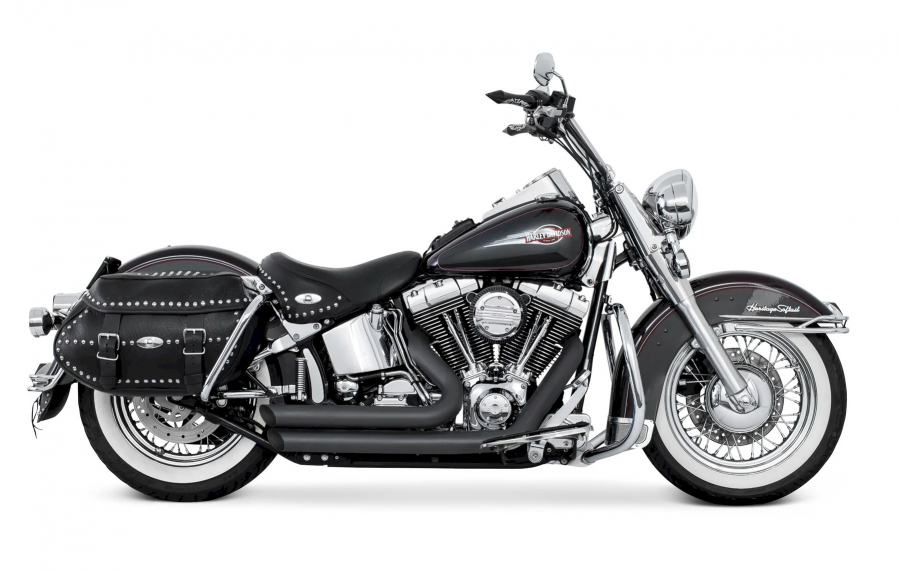 AUSPUFFANLAGE  "MAD MAX" X-TORQUE  FÜR SOFTAIL MIT EG ABE